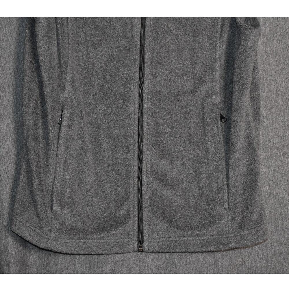 Columbia Women's Medium Gray Benton Springs Fleece Vest Outdoor Hiking - Picture 3 of 11